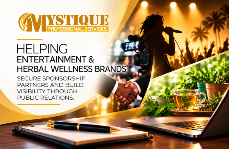 Mystique Professional Services - Entertainment and Herbal Wellness Brands